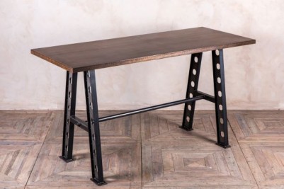copper top poseur table